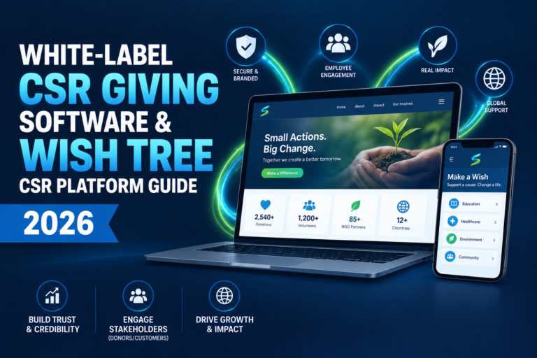 white-label CSR giving software and wish tree CSR platform